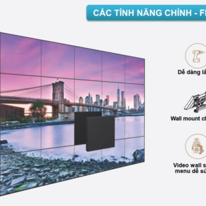 man hinh ghep chau au 49 inch ultra narrow bezel video wall displays hinh 2