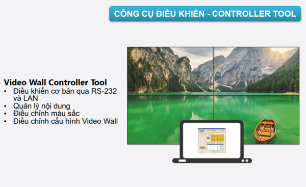 man hinh ghep chau au 49 inch ultra narrow bezel video wall displays hinh 7 1