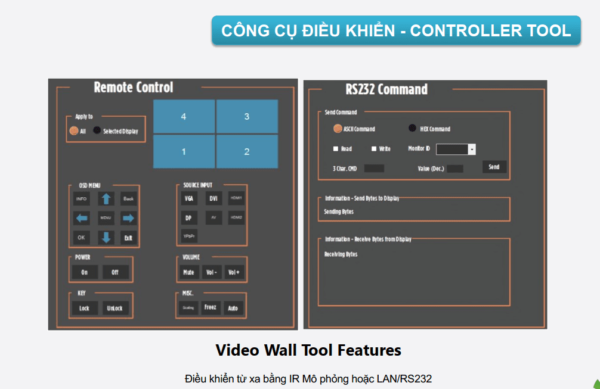 man hinh ghep chau au 49 inch ultra narrow bezel video wall displays hinh 9 1